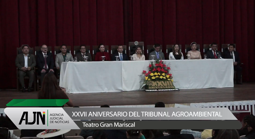 En vivo: XXVII Aniversario del Tribunal Agroambiental