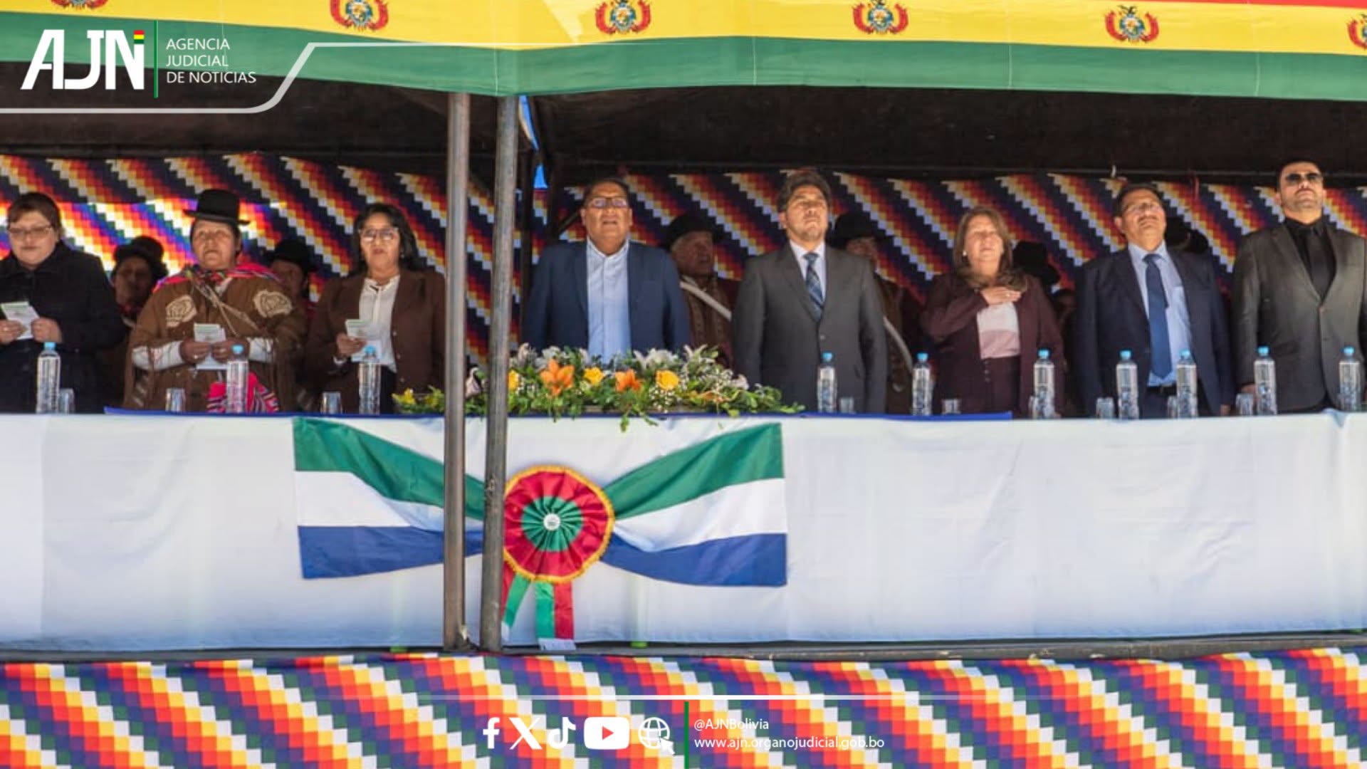 Achocalla entrega predios para la construcción de Casa Judicial