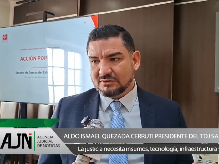Entrevista AJN – Aldo Quezada Cerruti, Presidente del TDJ Santa Cruz